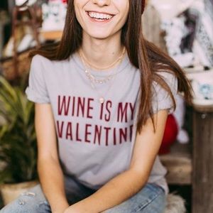 Project social T cotton Grey wine T-shirt
